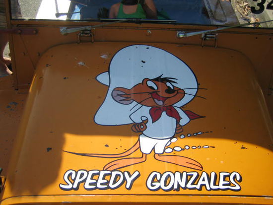 Unser Moke....