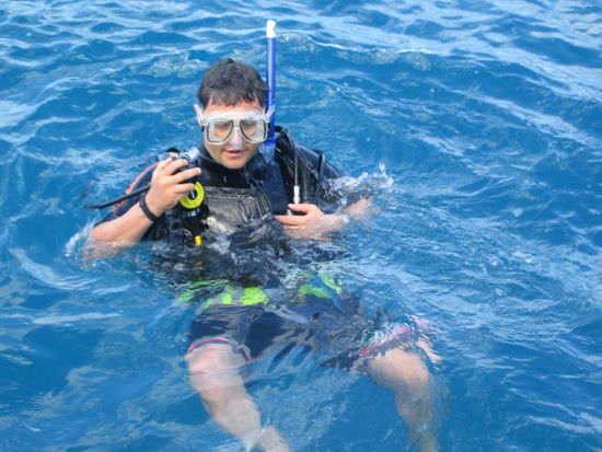 Chris in Action