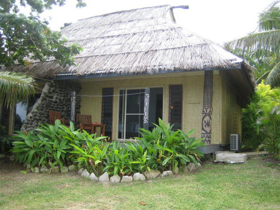 Unser Hütte auf Amanucu Island