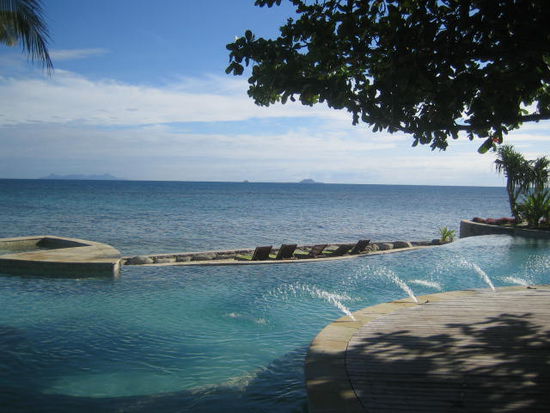 Der Pool den wir nie nutzten, für was hat man das Meer!