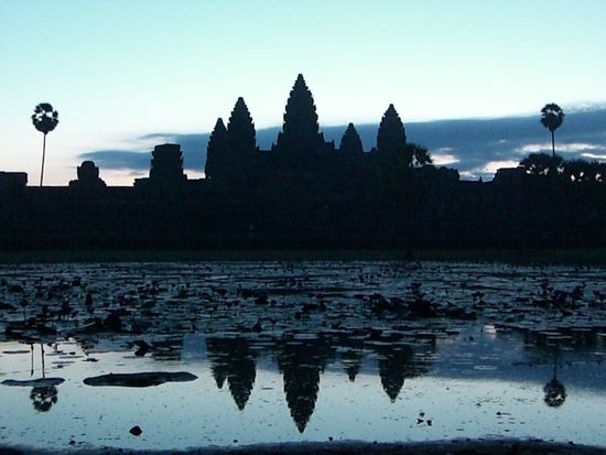 Morgenstimmung in Angkor Wat