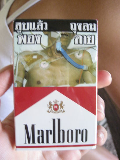 "Rauchen gefaehrdet die Gesundheit" - Hier gilt: "Bilder sagen mehr als Worte".