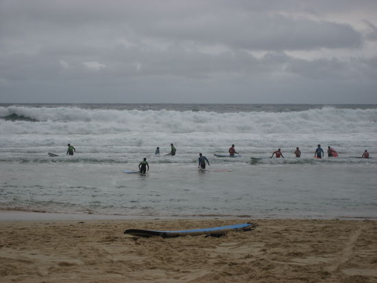 Bondi Beach ohne Sonnenschein