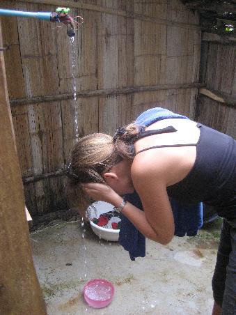die Dusche ...