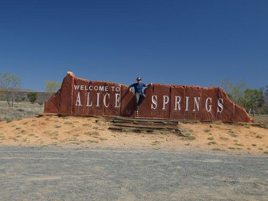 Willkommen in Alice Springs