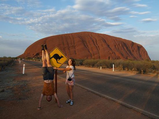 Sonnenaufgang am Uluru (Jennifer)