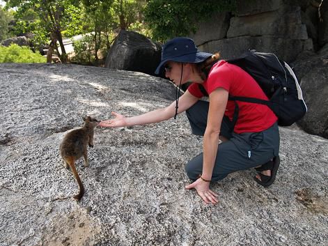 Martina und ein Joey