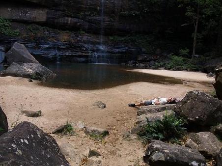 Am Fusse der Wentworth Falls