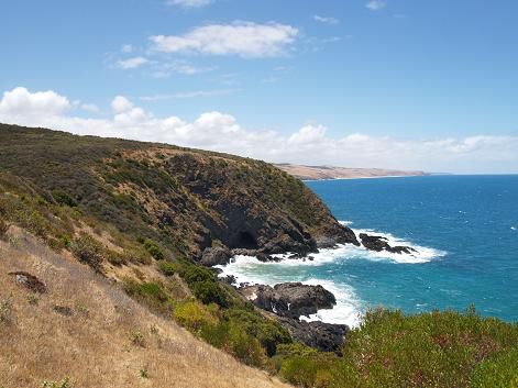 Kueste beim Deep Creek Conservation Park, Fleurieu Halbinsel
