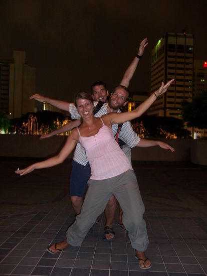 nächtliche Erkundungstour durch KL-City