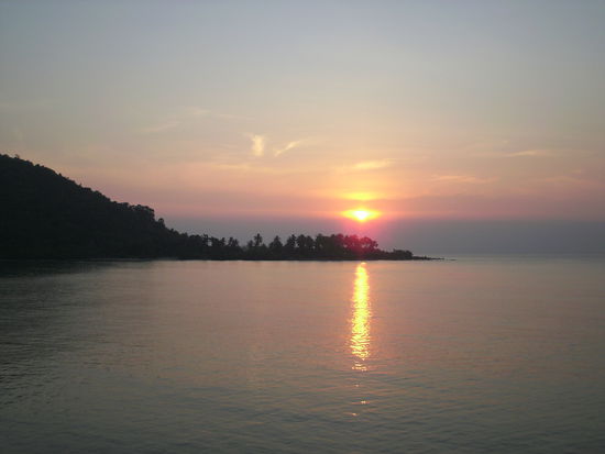 Sonnenaufgang in Chumphon