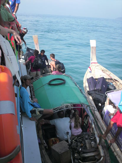 aber es wurde einfach noch weiter beladen