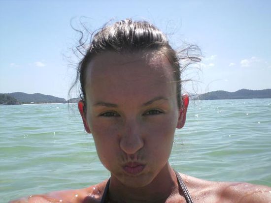 Erfrischung im Wasser