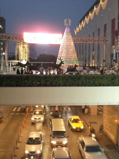 ein bisl Weihnachten auf dem Siam Square