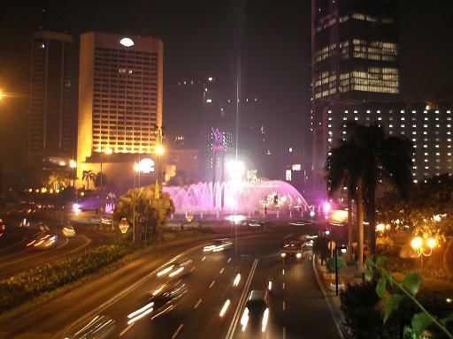 Jakarta bei Nacht