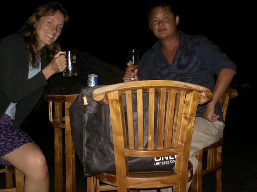 ein Bier mit Fred in der Bubu-Bar