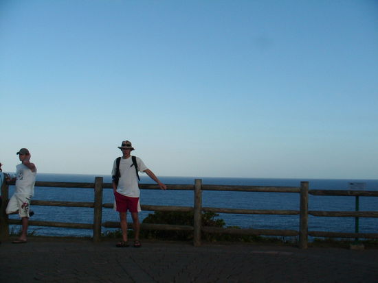 Da bin ich am oestlichsten Punkt von Australien