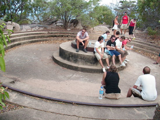 Hier war der Geschuetzturm montiert