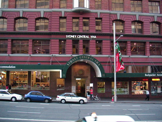 Mein Hostel fuer die eine Nacht