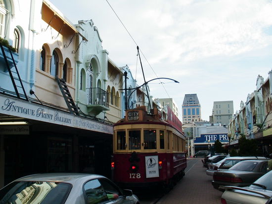Mit der historischen Tram bin auch mal ne Runde durch die Stadt "geduest".