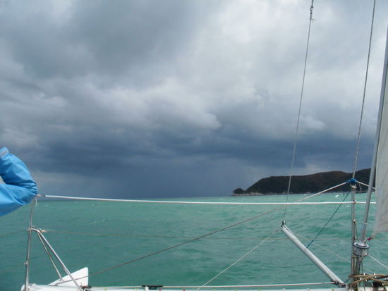 zum Schluss schlug das Wetter um