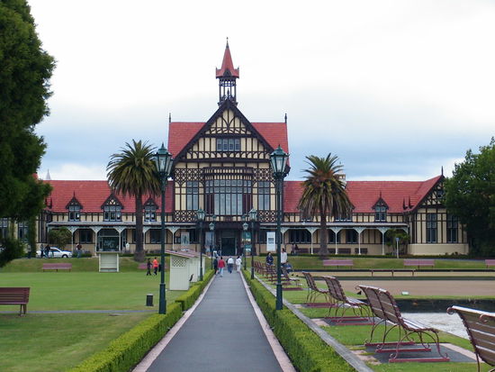 Badehaus in Rotorua (heute Museum)