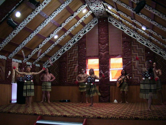 Maori Tanz und Gesang