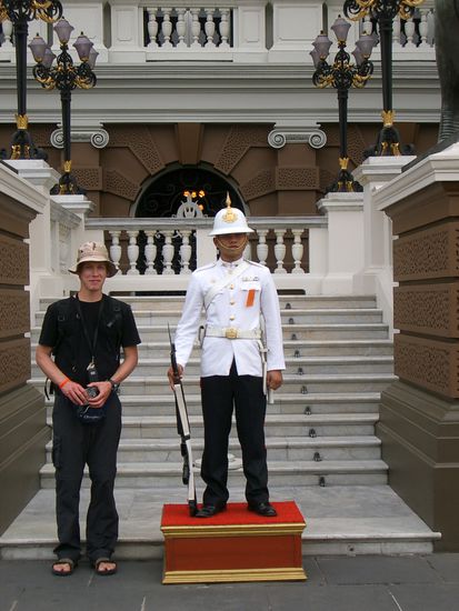 Der Turi und das Wachpersonal