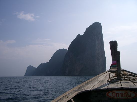 Auf dem Weg zu "The Beach"