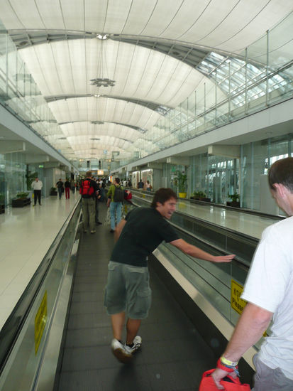 Der Beweis, dass "Fussband" und  "Festhalteband" nicht gleich schnell laufen, lol!