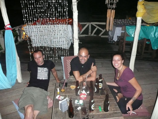 nach der Anstrengung gabs dann auch einige Bier zur Belohnung