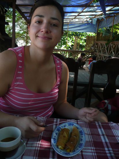 Banana - Pancake am Mekong