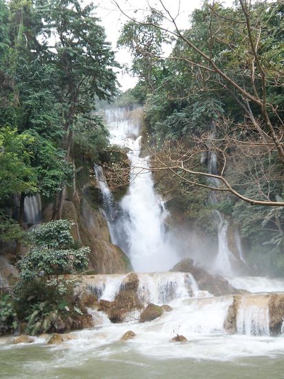 hier fing es beim letzten Aufstiegstueck an Kuhscheisse zu regnen