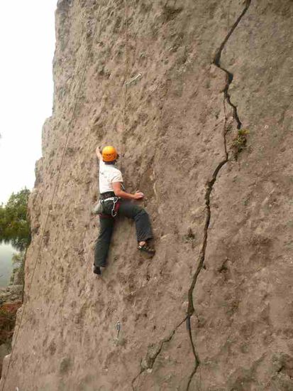 Und Manu testet Ihre Schulter - hat alles gehalten - DANKE Dr. Scheibel!