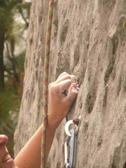 scharfkantige Löcher an der Tagesordnung