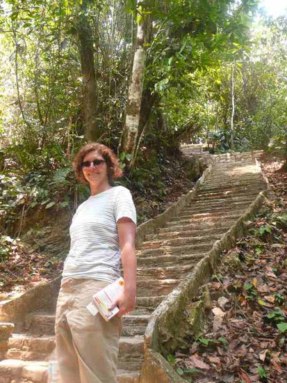 Palenque war eine schweißtreibende Angelegenheit!