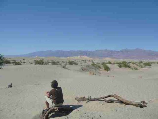 Manu auch im Death Valley