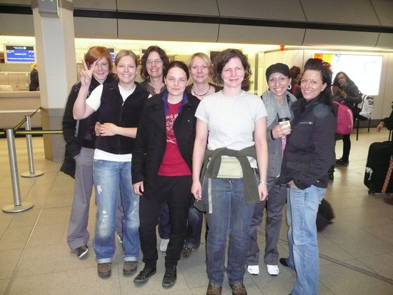 Sabine, Evelyn, Nici, Tanja, Maria und Britta - Ihr seid echt verrückt!