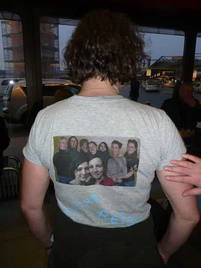 Und so eins ham wir jeder zum Abschied bekommen!