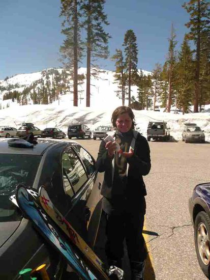 Immer schön cremen gegen Sonnenbrand!