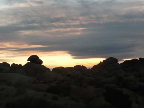 Abendstimmung auf dem Campground