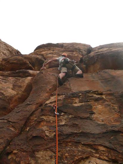 Sandstein wie im Elbi - aber geboltet!