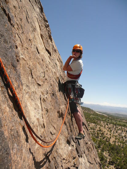 drittes Pitch, ein Plattentraum mit sagenhaften 2 Bolts 