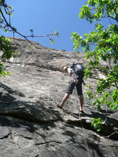 ... und wieder fast auf dem Boden