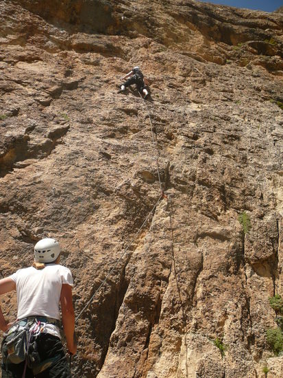 ... dafür an bestem Fels