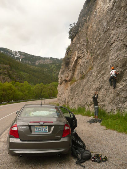 die Lage dieses Felsens (Kentucky fried Penguin) könnte man als "verkehrsgünstig" bezeichnen