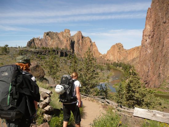 Smith Rock in seiner vollen Schönheit