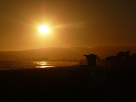 Sonnenuntergang am Stinson Beach