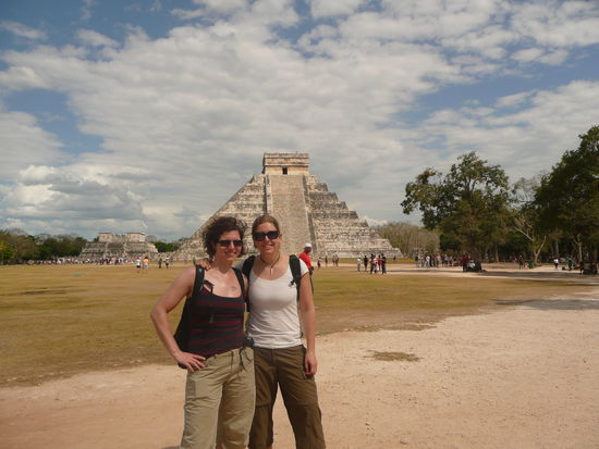 Unverkennbares Wahrzeichen: Die Kulkulkan-Pyramide (darf wegen eines Todesfalls nicht mehr beklettert werden)