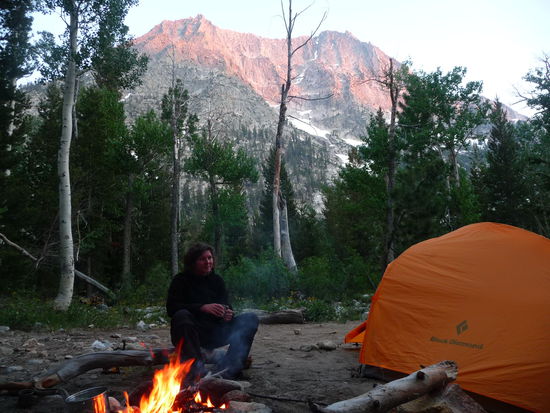 Sonnenuntergang am Woodscreek